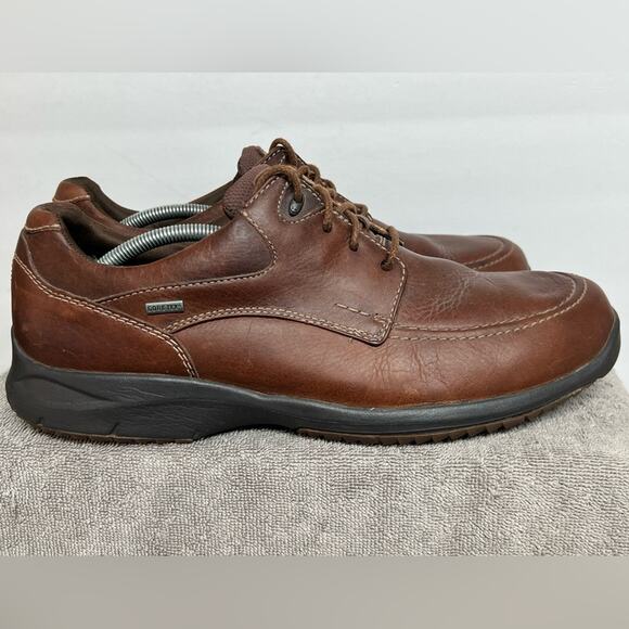 Dunham New Balance MCR941SB HENDERSON Leather Brown Shoes Size 13 B Gore-Tex - Picture 2 of 10